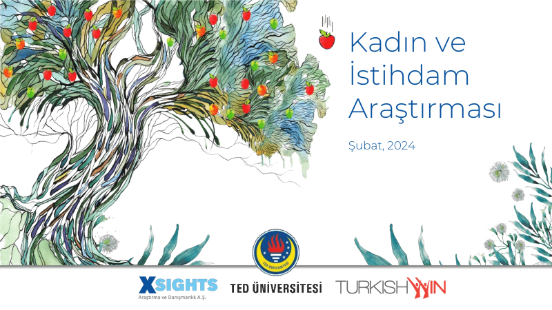 Xsights-TurkishWIN-TED Üniversitesi'nin Kadın ve İstihdam Konulu 2024 Araştırma Sonuçları